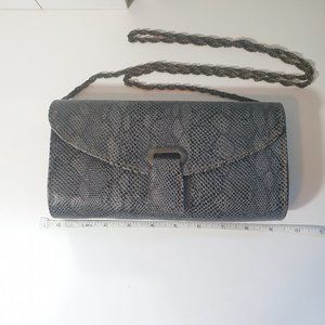 Crocodile Pattern Clutch Mini Bag
